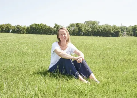 Emily Eavis at Worthy Farm