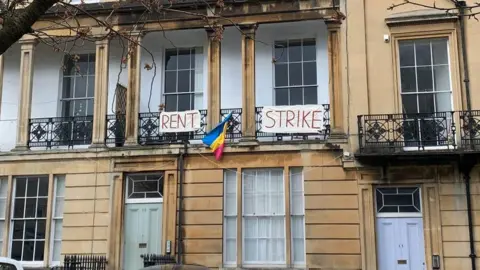 BBC Rent strike Bristol