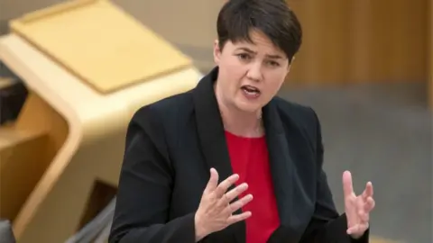 PA Media Ruth Davidson