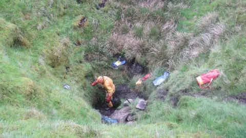Swaledale Mountain Rescue Cave in Yorkshire Dales