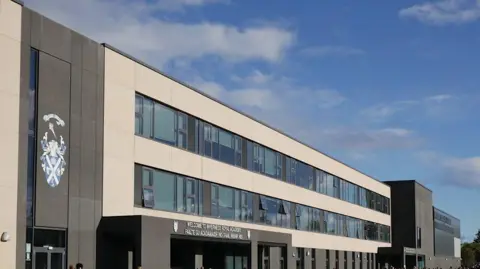 Craig Wallace/Geograph Inverness Royal Academy is a large, box-shaped modern building.