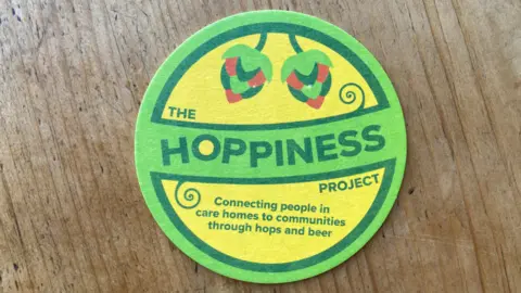 The Hoppiness Project beer mat