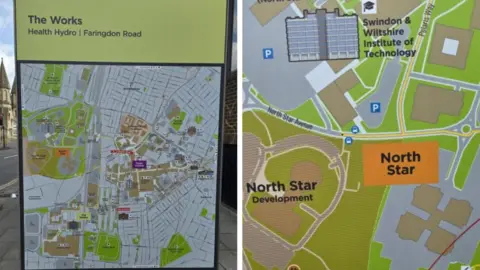 LDRS New signs in Swindon exclude the iconic Oasis leisure centre