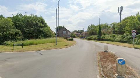 street view of Hempstead Road in Holt