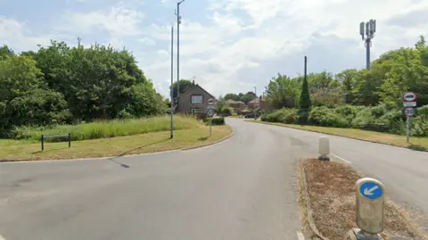Google maps street view of Hempstead Road in Holt