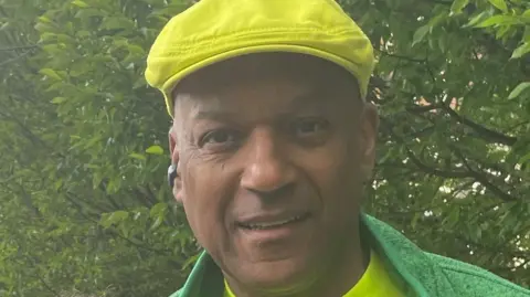 BBC/Toby Friedner Colin Salmon at Luton carnival