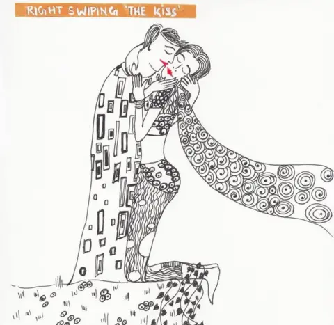 Indu Harikumar Right swiping 'the kiss'