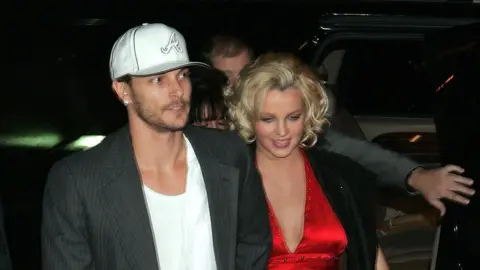 Getty Images Britney and Kevin Federline