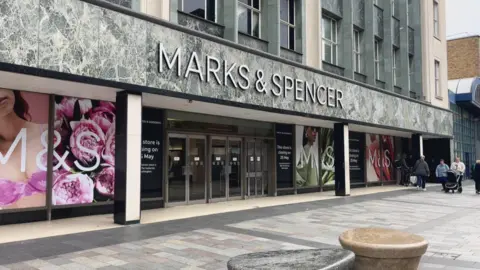 BBC M&S shop in Sunderland