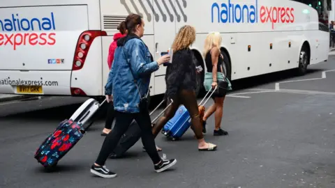 Getty Images national express coach