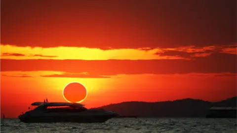 Getty Images Annular eclipse