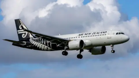 Air New Zealand plane 