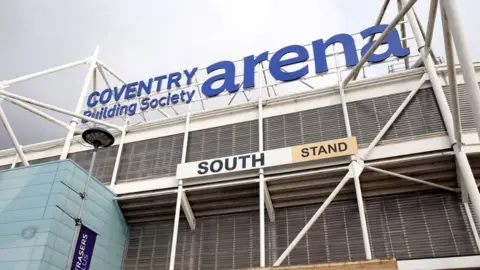 PA Media An exterior picture of the CBS Arena