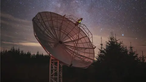 Daniel Monk The new Spider 500 radio telescope