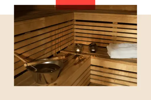 Universal Images Group via Getty Images Inside a sauna in Finland