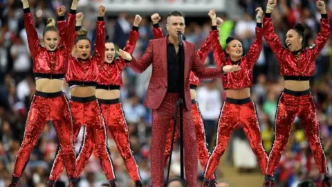 Getty Images Robbie Williams