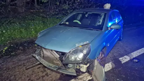 M6: Driver charged after car left in live lane causes crash