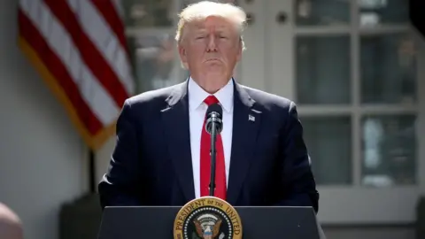 Getty Images US President Donald Trump