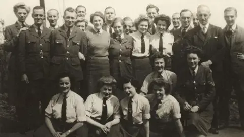 Met Office Met Office staff during World War Two
