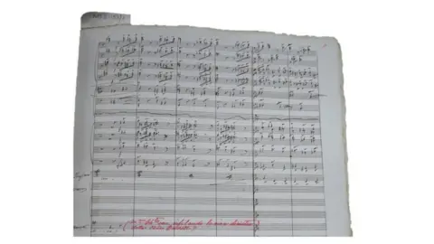 Norfolk Record office Opera score