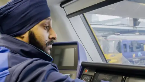 Northern A Northern train driver