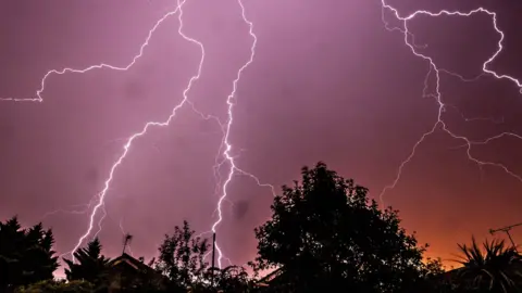 Michael Lewis Michael Lewis storm in Canvey Island