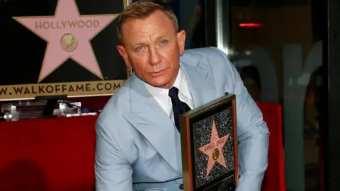 Daniel Craig on the Walk of Fame