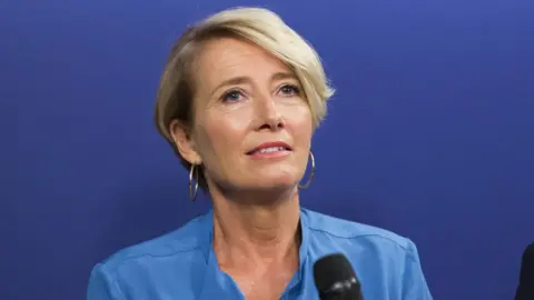 Getty Images Emma Thompson, the actress.