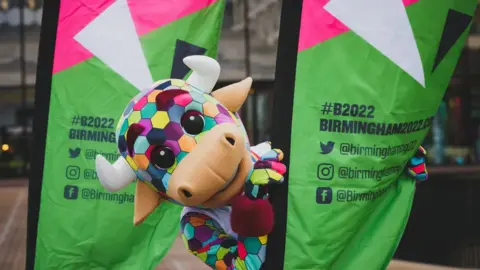 Birmingham 2022 Birmingham 2022 mascot