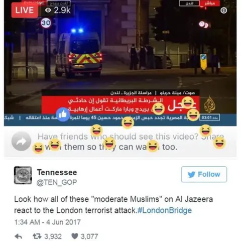 Twitter/@TEN_GOP Screen grab of tweet by @TEN_GOP