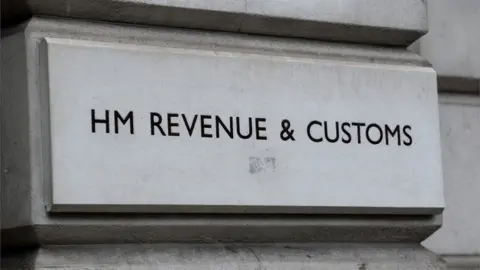 PA HM Revenue and Customs sign