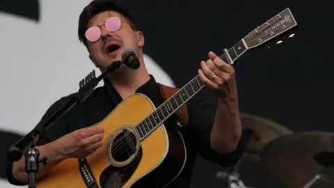 PA Media Mumford and Sons