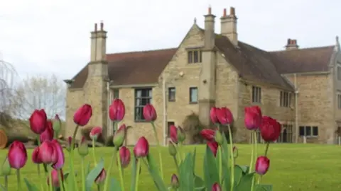 South Kesteven District Council Tulips at Fulbeck Manor