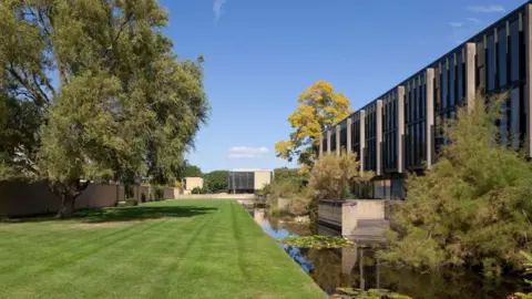 A general view of St Catherine's College, Oxford. 