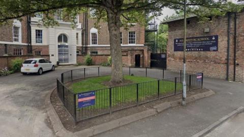 Upper Site of All Saints Roman Catholic School in Mill Mount, York