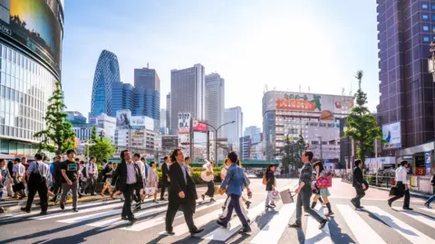 Getty Images Tokyo street