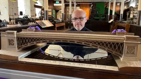 Leeds Industrial Museum Crown Point Bridge model