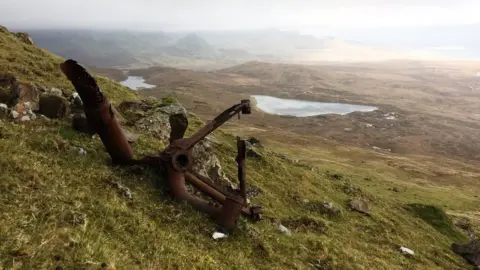 Calum Maclean Crash site