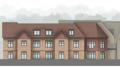 Aspire LLP Artist's impression of a planned new care home in Sileby