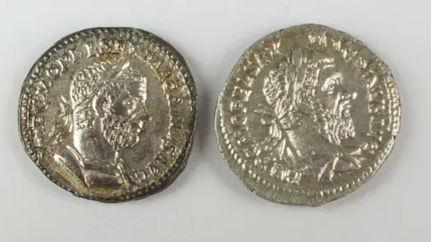 Halls Roman coins