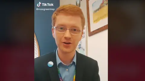 TikTok Scottish Greens MSP Ross Greer on TikTok