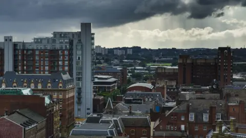 Getty Images/John Lawson/Belhaven An aerial shot of Leeds