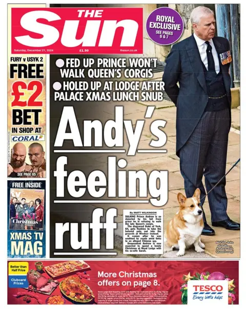 The Sun front page