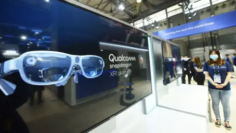 Getty Images Qualcomm stand