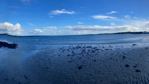 BBC The Irish Sea from the County Down coast