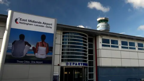 PA Media East Midlands Airport