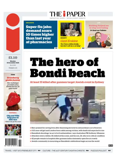 "The hero of Bondi beach".