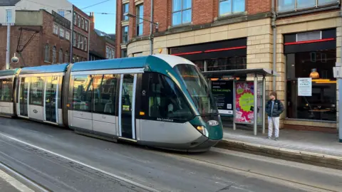 Nottingham tram GV