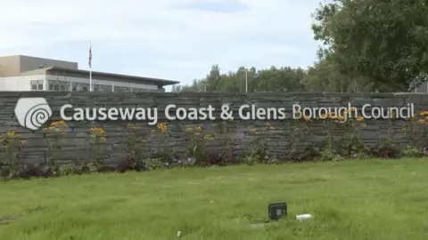 BBC Causeway Coast and Glens Borough Council buildings in Coleraine, County Londonderry