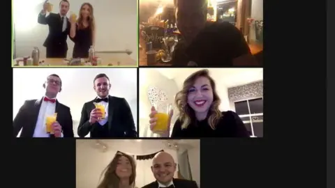 BBC Shannon had a cocktail making party on Zoom for her birthday